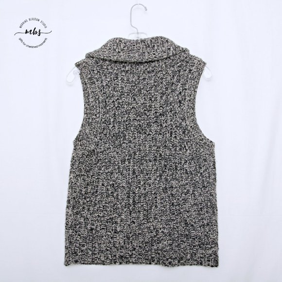 Eileen Fisher Yak Merino Wool Blend Knit Sweater Vest - Picture 3 of 9